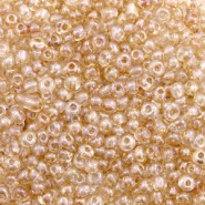 Seed beads ± 2mm Topaz brown